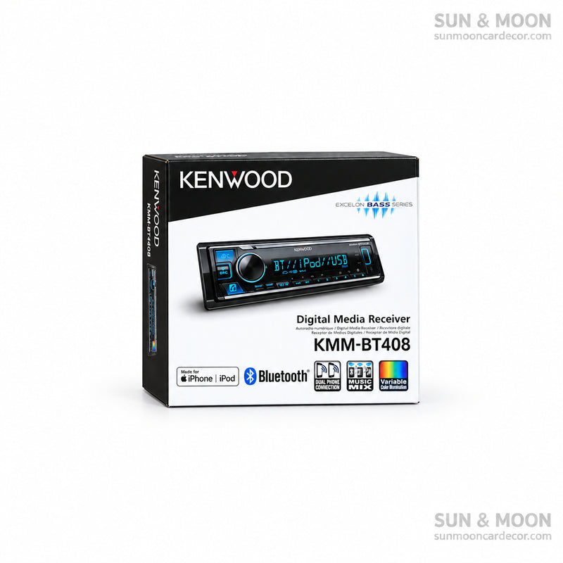 راديو KENWOOD MP3 BT متغير الألوان 1DIN