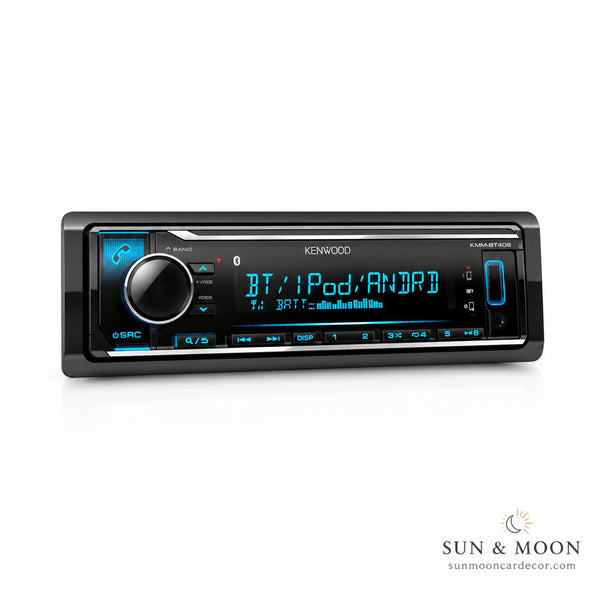 KENWOOD MP3 BT RADIO COLOUR CHANGE 1DIN