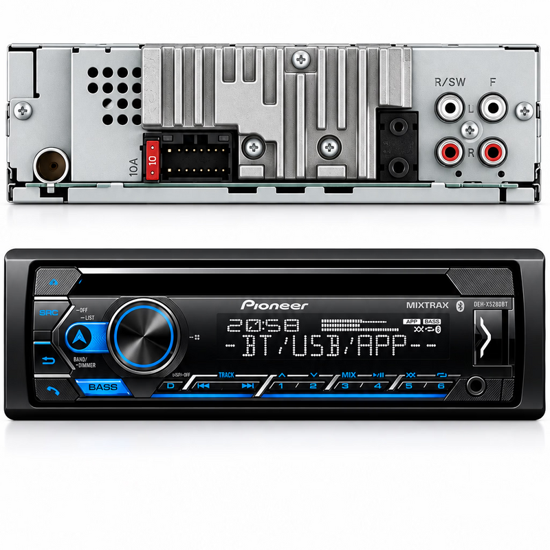 PIONEEER MP4 BT RADIO CD 2DIN