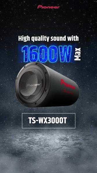 PIONEER 1600W 12INCH TUBE