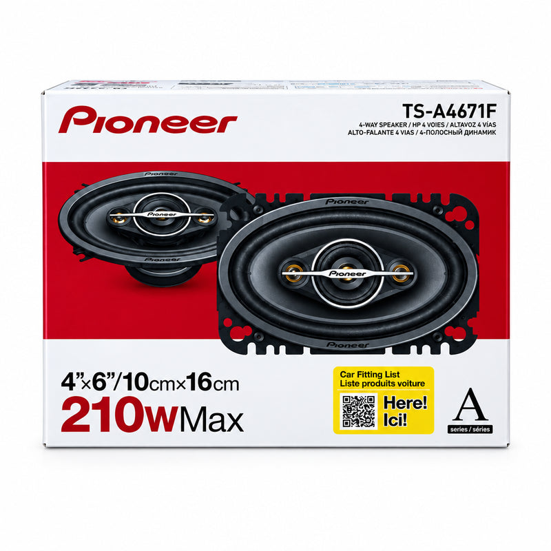 PIONEER 210W 4*6 4WAY