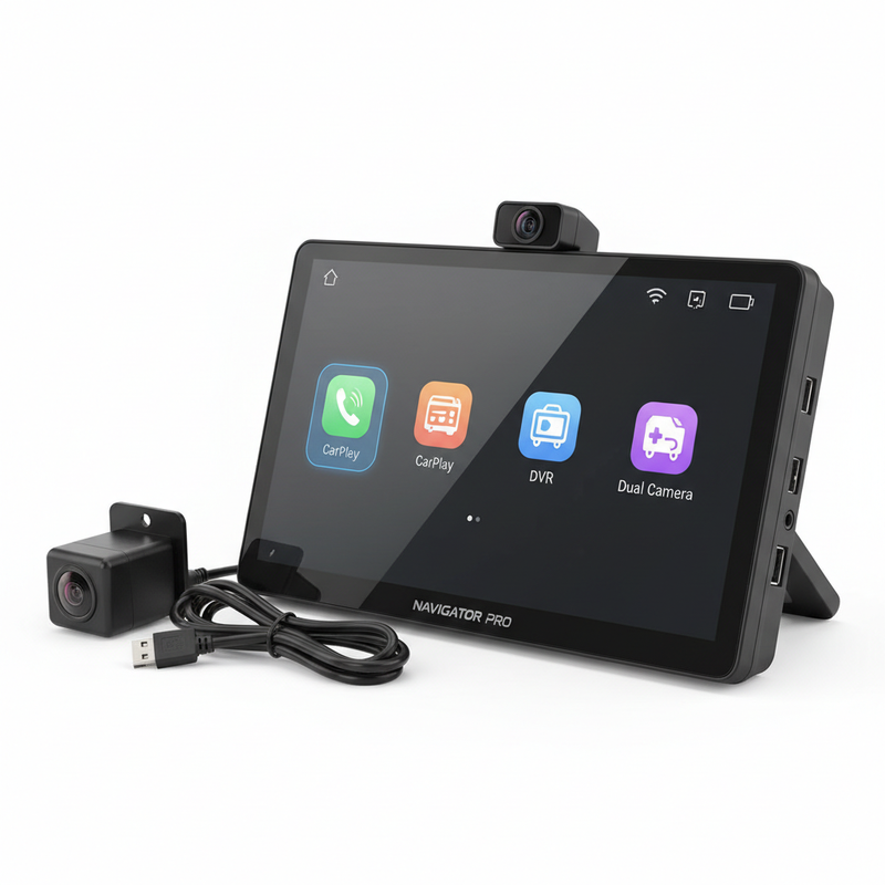 10-Inch Dashboard DVR Android CarPlay Display