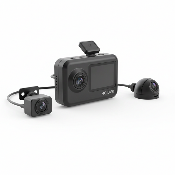 HD Dashcam DVR 3 Camera 4G System