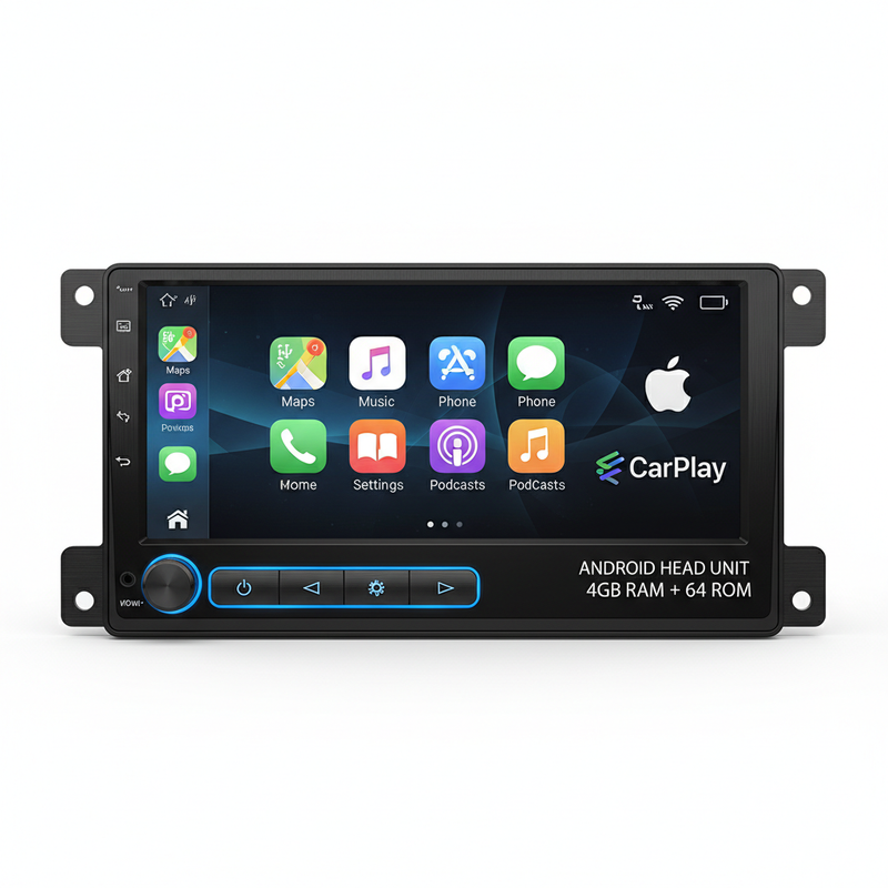 9-Inch Car Stereo with CarPlay 4+64GB