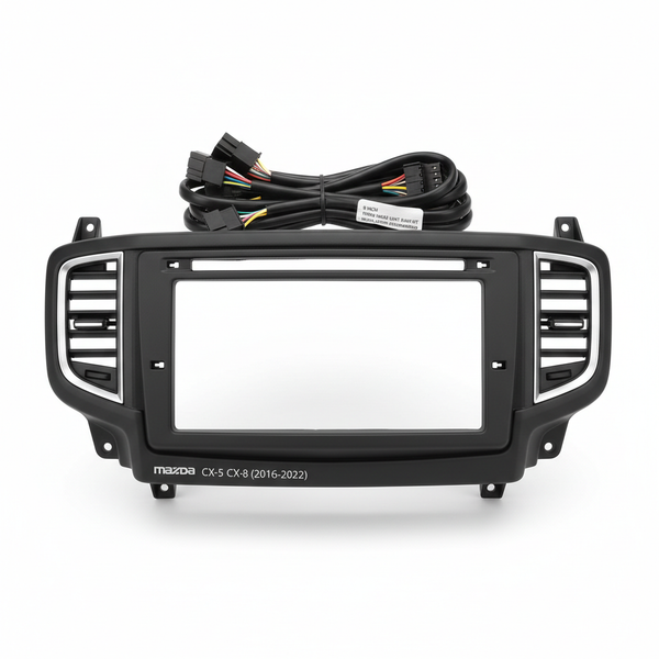 Mazda CX-5 CX-8 2016-2022 9 Inch Stereo Frame and Cable Kit