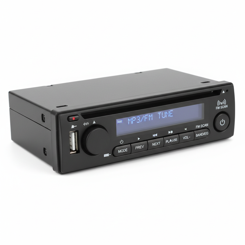 Single DIN Car Stereo MP3 Radio