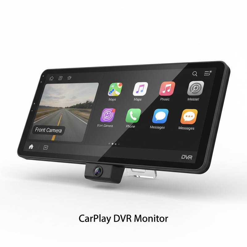10-Inch Dashboard DVR CarPlay Front Display