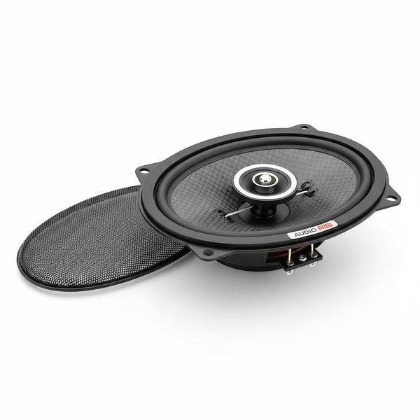 Bass 4x6 Inch 2-Way Coaxial Car Speaker