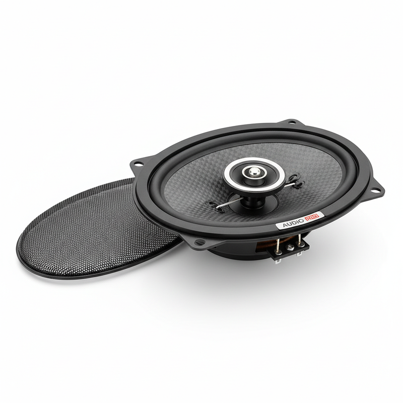Bass 4x6 Inch 2-Way Coaxial Car Speaker