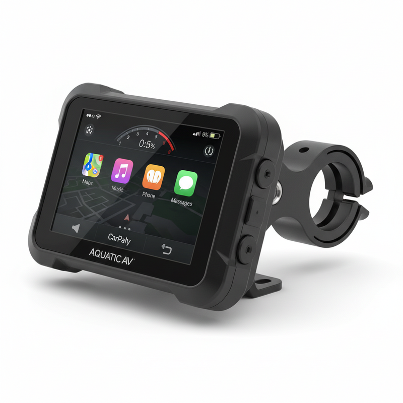 Bike Stereo 5-Inch CarPlay Motorcycle Multimedia