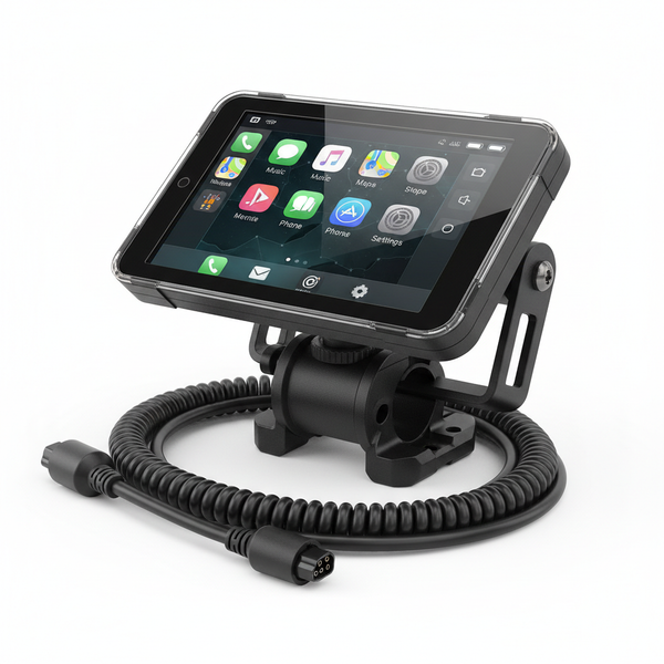 Bike Stereo 7-Inch CarPlay Motorcycle Multimedia