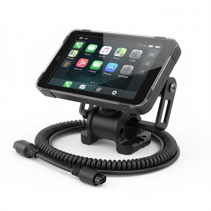 Bike Stereo 7-Inch CarPlay Motorcycle Multimedia