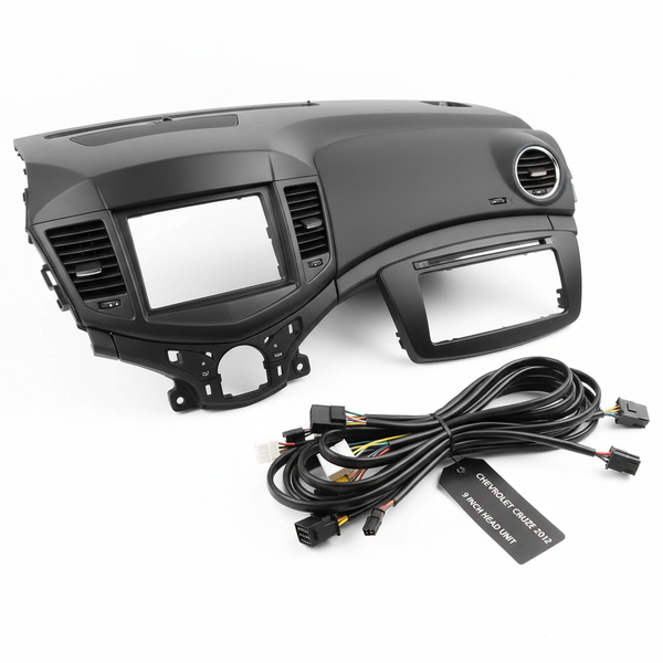 Chevrolet Cruze 2012 9 Inch Stereo Frame and Cable Kit