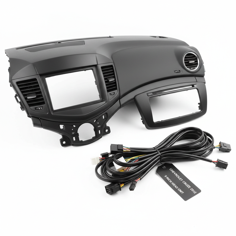 Chevrolet Cruze 2012 9 Inch Stereo Frame and Cable Kit