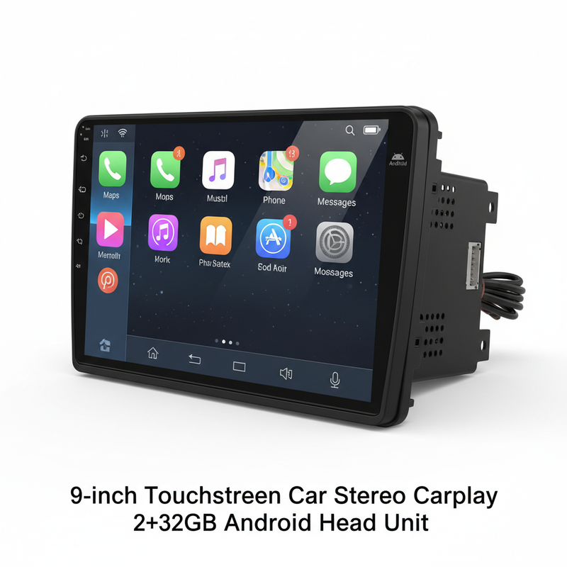 9-Inch Car Stereo with CarPlay 2+32GB