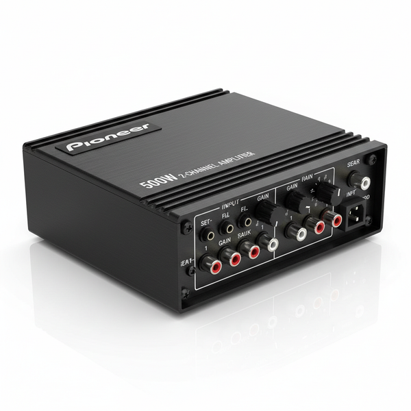 Pioneer 500W 2-Channel Car Amplifier