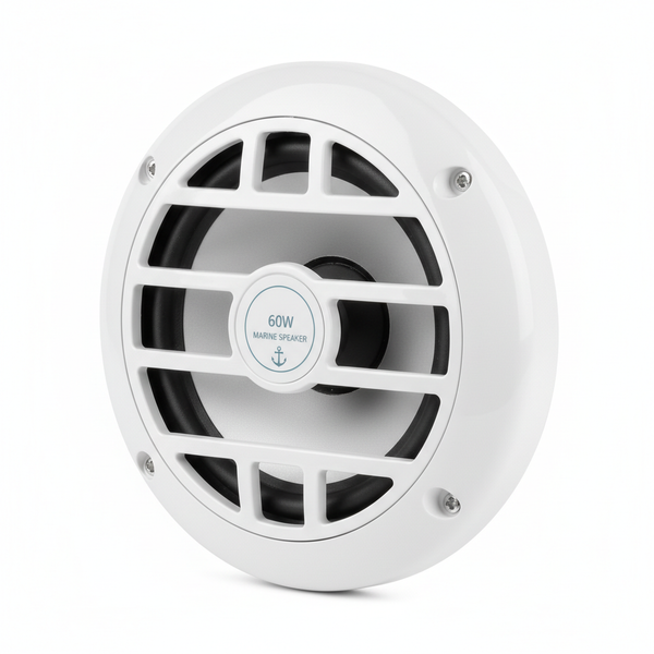 Bass 60W 16cm 2-Way Marine Speaker Waterproof