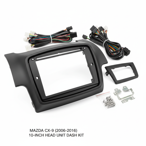 Mazda CX-9 2006-2016 10 Inch Stereo Frame and Cable Kit