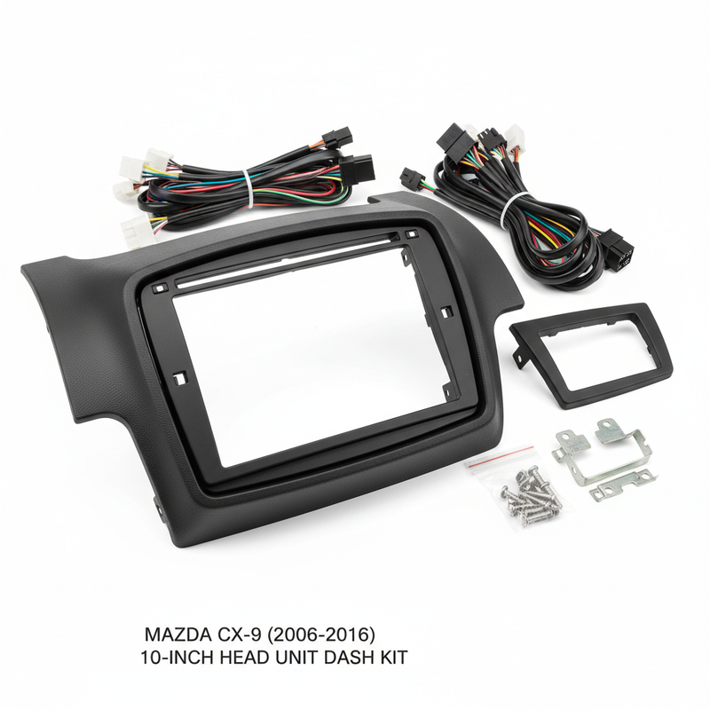 Mazda CX-9 2006-2016 10 Inch Stereo Frame and Cable Kit