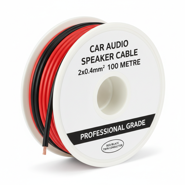 Speaker Wire 2x0.4mm 100 Metre Roll