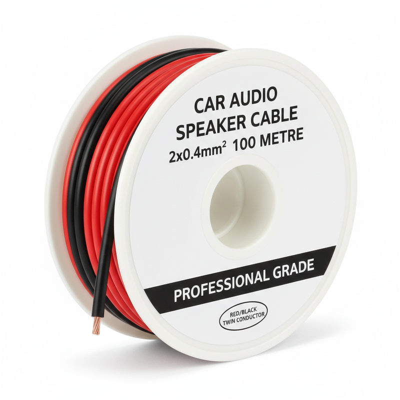 Speaker Wire 2x0.4mm 100 Metre Roll