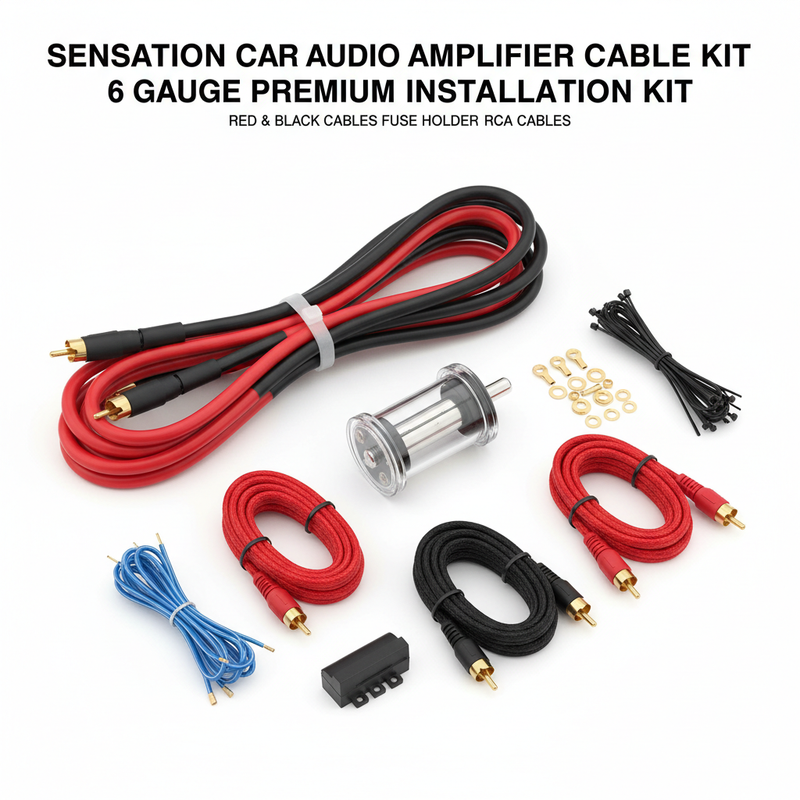 Sensation 7/6 Gauge Amplifier Cable Kit 5 Metre