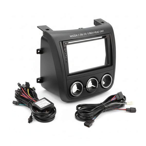 Mazda 5 Old Model 9 Inch Stereo Frame Cable Canbus Kit