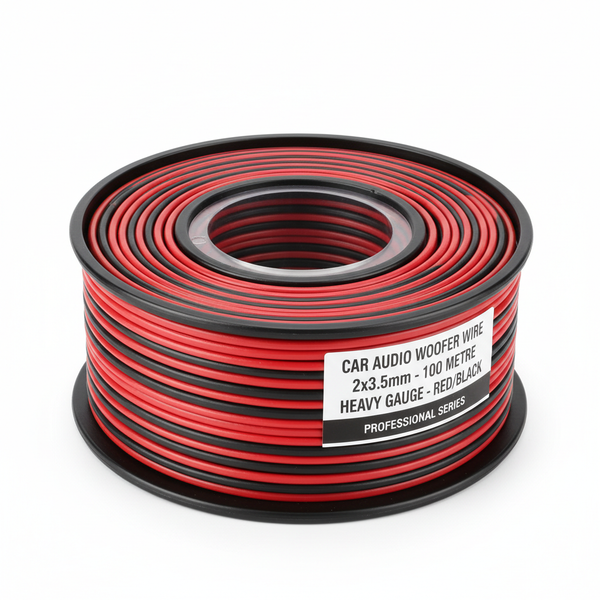 Speaker Wire 2x3.5mm 100 Metre Roll
