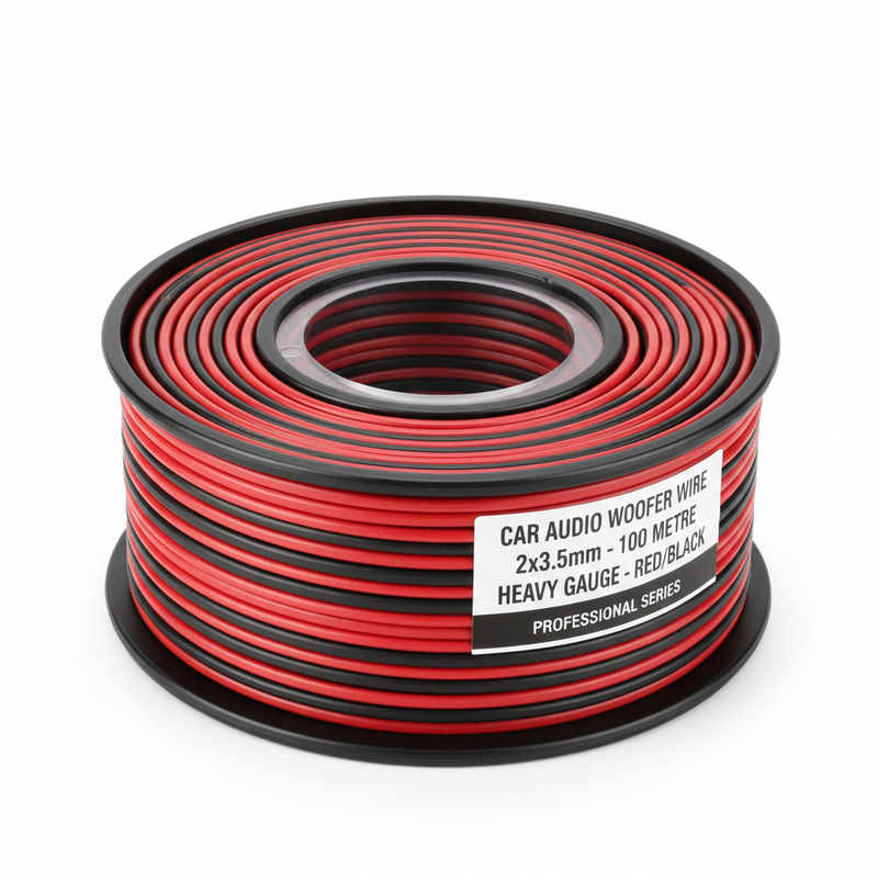Speaker Wire 2x3.5mm 100 Metre Roll