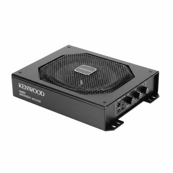 Kenwood 400W 8-Inch Underseat Car Woofer