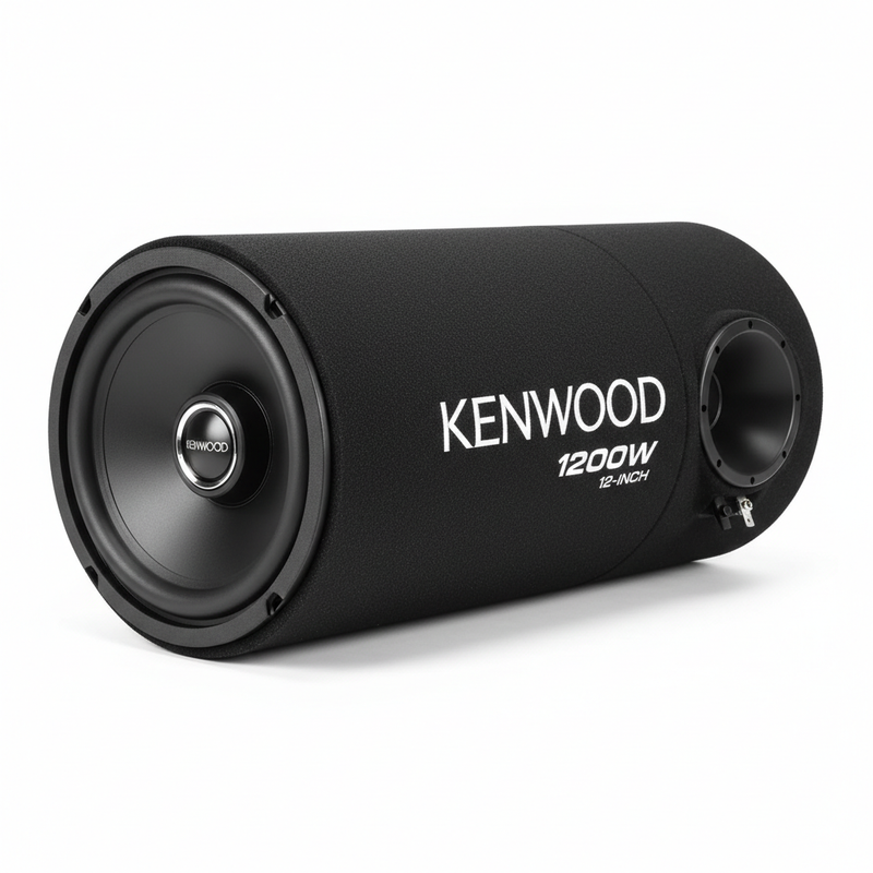Kenwood 1200W 12-Inch Tube Car Subwoofer