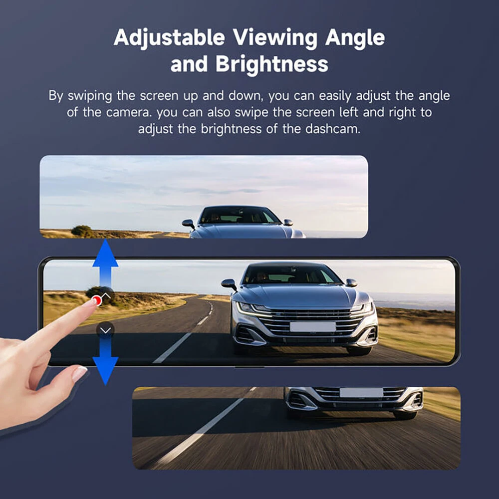 full mirror dvr azdome 11.26 inch front back azdome ar12 full mirror dvr azdome 11.26 inch front back azdome ar12