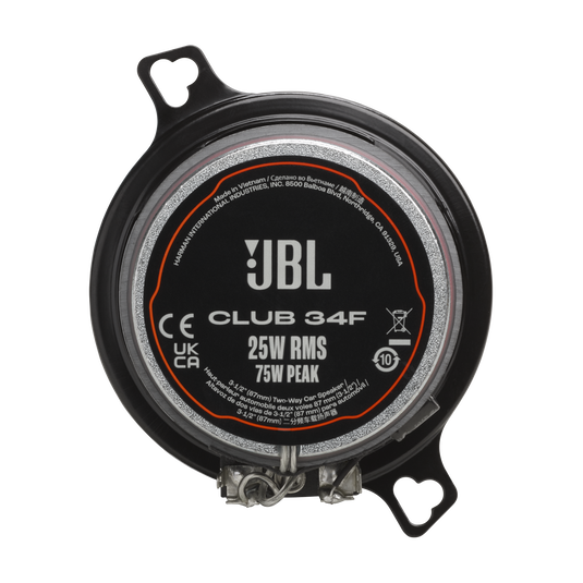 jbl 75w 3.5inch 2way club 34f jbl 75w 3.5inch 2way club 34f