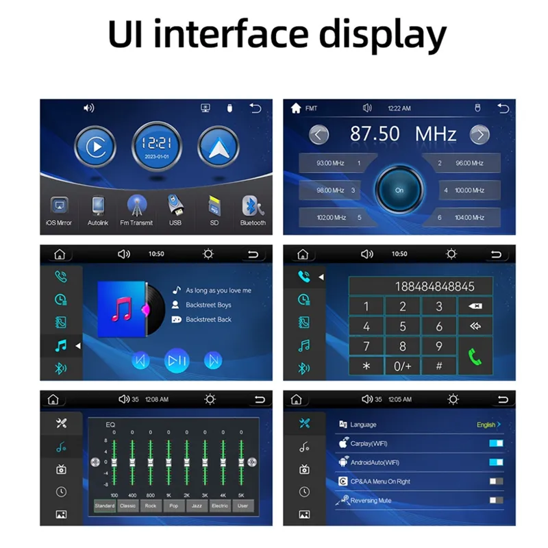 display 7 inch dashboard carplay back display 003 display 7 inch dashboard carplay back display 003