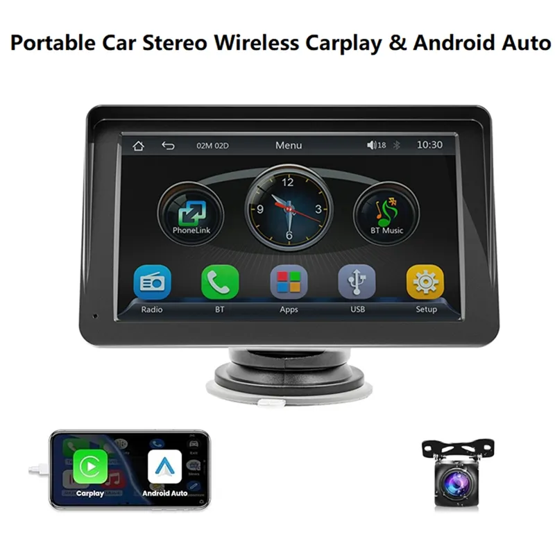 display 7 inch dashboard carplay back display 003 display 7 inch dashboard carplay back display 003