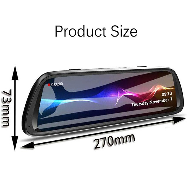 full mirror dvr s&m 4k 10 inch front back dashcam 002 full mirror dvr s&m 4k 10 inch front back dashcam 002