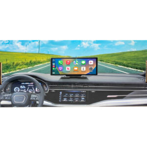 display 10 inch dashboard dvr carplay front back display 004